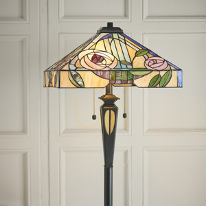 Stojacia lampa Interiors Willow Tiffany viacfarebná 64383 small 4