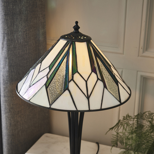 Skontrolujte Stolová lampa Astoria Tiffany Multicolor 70365 Interiéry.