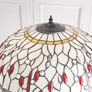 Stojacia lampa Interiors Dragonfly Tiffany béžová 70940 small 6