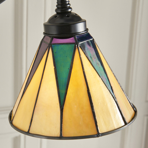 Tmavá hviezda Tiffany Viacfarebná stojaca lampa 74355 Interiéry small 8
