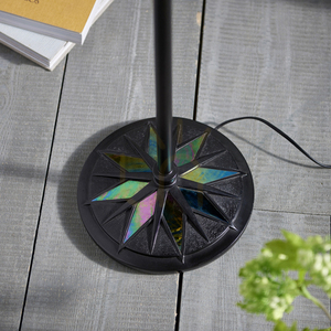 Tmavá hviezda Tiffany Viacfarebná stojaca lampa 74355 Interiéry small 9
