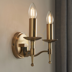 Nástenné svietidlo Stanford Brass 63654 Interiéry small 7