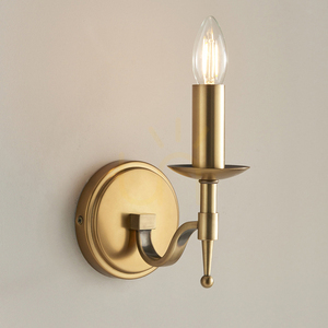 Nástenné svietidlo Stanford Brass CA1W1B Interiéry small 1