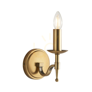 Nástenné svietidlo Stanford Brass CA1W1B Interiéry small 0