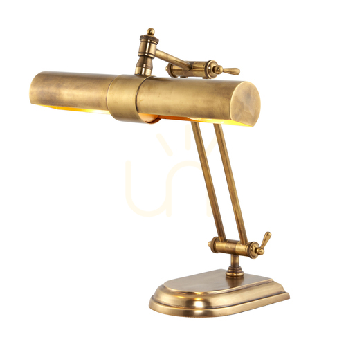 Skontrolujte Stolová lampa Winchester Brass 69834 Interiéry