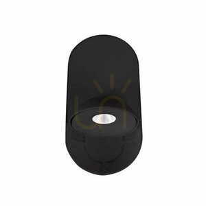 Plafon Max Light Vector C0268 čierny LED 10W 3000K 20,6 cm small 1