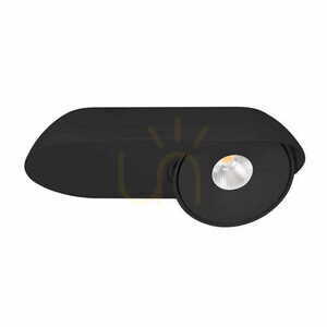 Plafon Max Light Vector C0268 čierny LED 10W 3000K 20,6 cm small 2