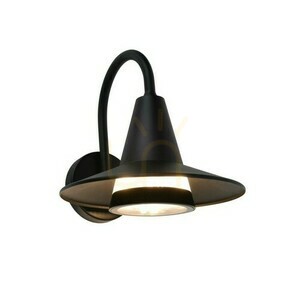 Vonkajšie nástenné svietidlo Lutec SWAN 5213901012 čierne 25 W IP54 small 0