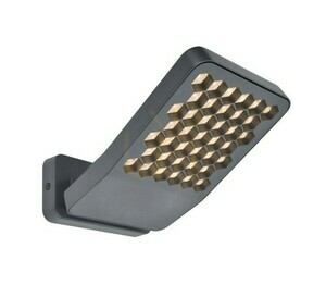 Vonkajšie nástenné svietidlo Lutec Atlantis LED 13,7 W sivé 7801605118 small 0