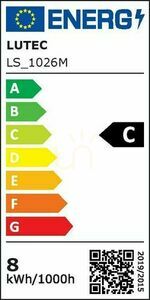 Vonkajšie nástenné svietidlo Lutec PILI 5102601125 LED 8,5 W tmavosivé small 8