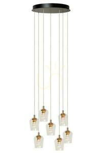 Závesné svietidlo Lucide BERLIANE zlaté LED 7x4W 00430/28/60 small 0