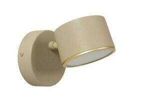 Nástenné svietidlo Lucide GIAN taupe kov LED 9W 200lm dotykový stmievač 17 cm 44217/08/41 small 1