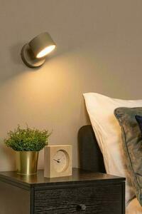 Nástenné svietidlo Lucide GIAN taupe kov LED 9W 200lm dotykový stmievač 17 cm 44217/08/41 small 3