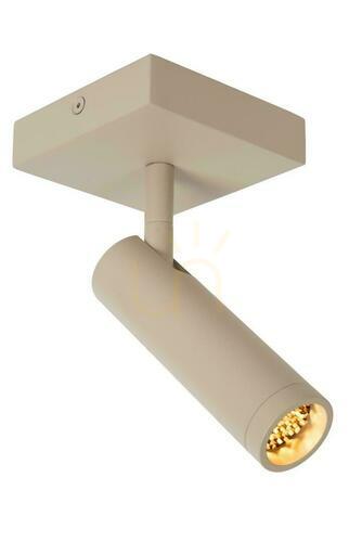 Skontrolujte Stropné bodové svietidlo Lucide GRADO taupe GU10 MR11 1x40 W 22974/01/41