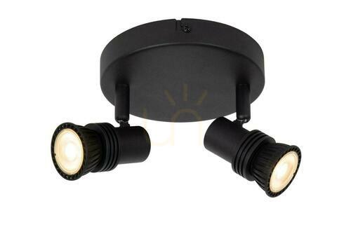 Skontrolujte Plafón Lucide KIANTI čierny 2x GU10 LED CCT 53901/12/30