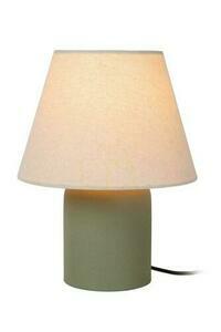 Stolová lampa Lucide MACIA zelená keramika ľan E14 06527/01/33 small 0
