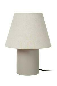 Stolová lampa Lucide MACIA béžová keramika ľan E14 06527/01/38 small 1