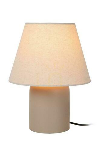Skontrolujte Stolová lampa Lucide MACIA béžová keramika ľan E14 06527/01/38