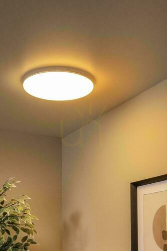 Skontrolujte Biele kúpeľňové LED stropné svietidlo Lucide OLSON 79190/36/61 36 W 2500 lm CCT Ø35 cm IP44