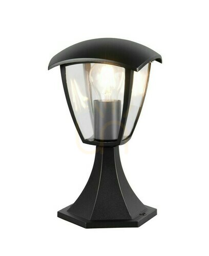 Skontrolujte Záhradné stĺpikové svietidlo TRIO VENTA 563260132, matná čierna, E27, 30 cm