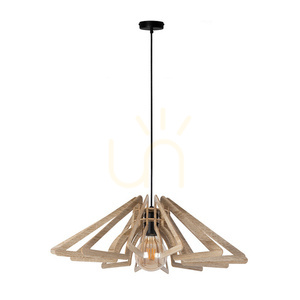 Závesné svietidlo Sigma SPRING čierne dubové E27 35 cm 40955 small 0
