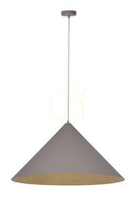 Závesné svietidlo Sigma VESUVIO 70 cm sivé zlaté E27 SKU 41057 small 0