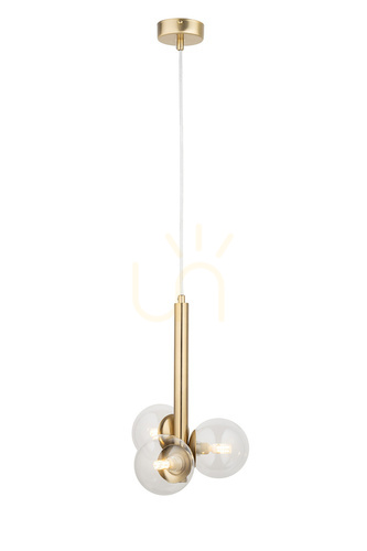 Skontrolujte Závesné svietidlo Sigma PERLA LUX 3xG9 zlaté 40855