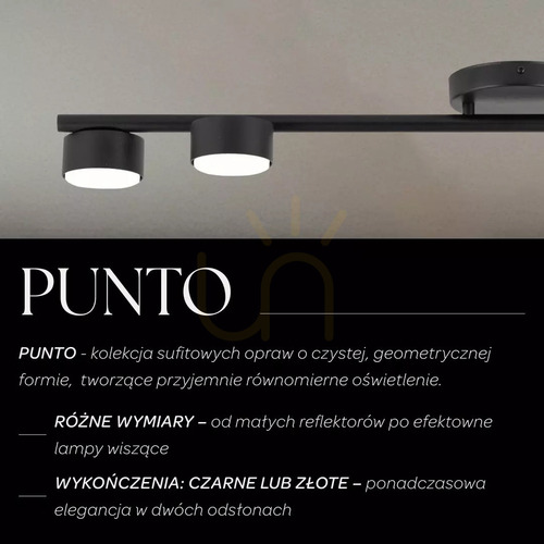 Skontrolujte Plafón Sigma PUNTO 5xGX53 čierny 40820