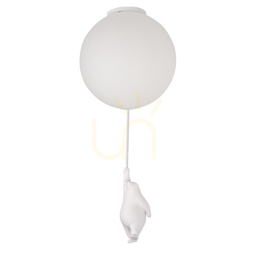 Skontrolujte Plafond Balu M Závesný medvedík biely CL0110-M