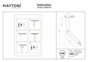 Reflektor FOCUS DUAL busbar TR142-1-6W3K-W Maytoni small 8