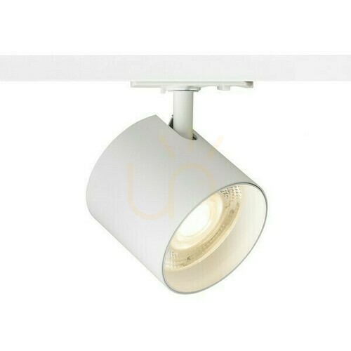Skontrolujte Iris 9 až 1 fázový reflektor. Koľajnice Biela 230 V Led 12 W 24° 3000 K