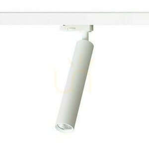 Darrin Spotlight pre 3 fázy. Koľajnice čierne 230 V Led 6 W 24° 3000 K small 1