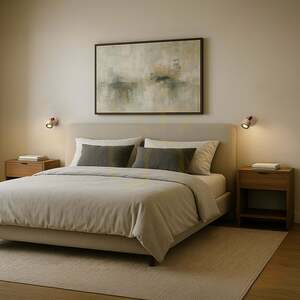 Nástenné svietidlo Astra Rendl korok/čierna R14464 1×GU10 4,5 W small 6