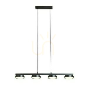 Aretha Iv Závesné svietidlo čierne 230 V Led 4x12 W 3000 K small 4