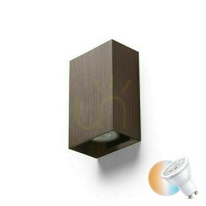 Nástenné svietidlo Capri RC RENDL kartáčovaný bronz GU10 2×9 W 230 V small 0