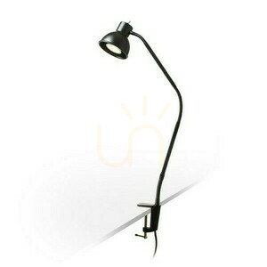 Čierna stolná lampa so svorkou Rendl HARMONY R14377, GU10 max. 8 W small 1