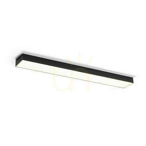 Skontrolujte Larisa 115 X15 Dimm stropné povrchové svietidlo čierne 230 V Led 60 W 3000 K.
