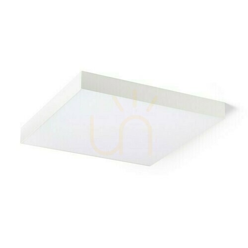 Skontrolujte Larisa Sq 60 Dimm Stropný plafón biely 230 V Led 100 W 3000 K 4000 6500
