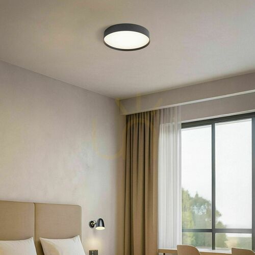 Skontrolujte Čierne stropné LED svietidlo Rendl SOLIS 40 DIMM 50 W 3000 K R14344