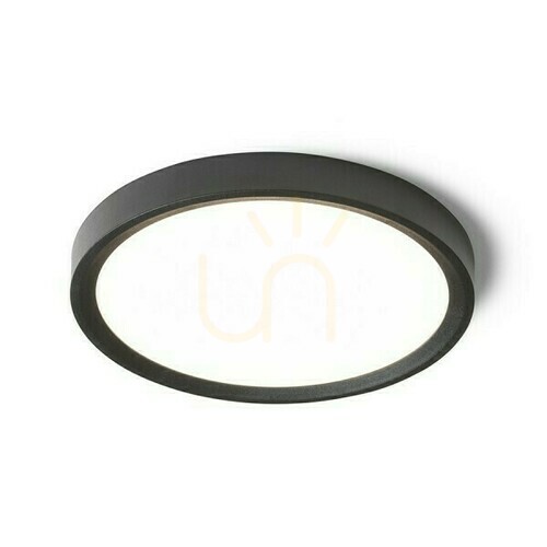 Skontrolujte Plafond Lana 23 Povrchová montáž čierny plast 230 V Led 18 W 3000 K 4000 6000