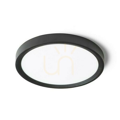 Skontrolujte Plafond Lana 23 Povrchová montáž čierny plast 230 V Led 18 W 3000 K 4000 6000