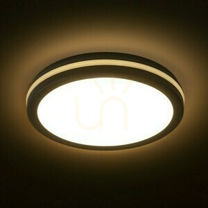 Vonkajšie svietidlo Sono 30 s povrchovou montážou z čierneho plastu 230 V Led W Ip65 3000 K 4000 6000 small 1