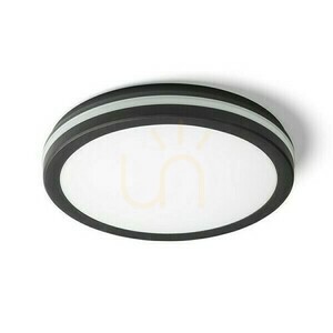 Vonkajšie svietidlo Sono 30 s povrchovou montážou z čierneho plastu 230 V Led W Ip65 3000 K 4000 6000 small 0