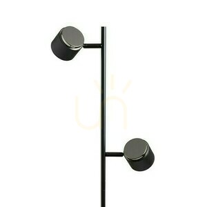 Stojacia lampa Rendl NOVA II R14277 čierna s chrómovými detailmi, LED 2 × 3,5 W, 3000 K small 4