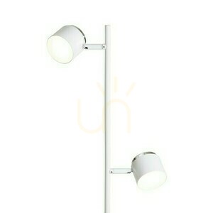 Nova Ii Stojaca lampa biely chróm/akryl Mlieko 230 V Led 2x3,5 W 3000 K small 1