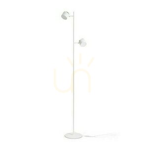 Nova Ii Stojaca lampa biely chróm/akryl Mlieko 230 V Led 2x3,5 W 3000 K small 3