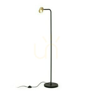 Flynn I Stojaca lampa čierna/mosadz brúsená 230 V Led Gu10 9 W. small 4
