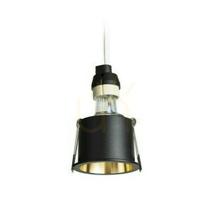 Orco Zapustené svietidlo čierne/zlaté 230 V Led Gu10 9 W. small 2