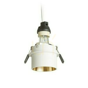Orta zapustená stropná šošovka biela/zlatá 230 V Led Gu10 9 W. 3 Orta zapustená stropná šošovka biela/zlatá 230 V Led Gu10 9 W. small 3