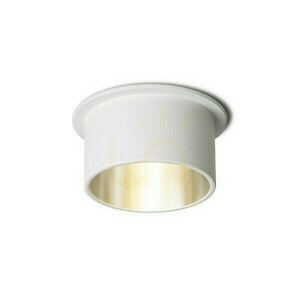 Orta zapustená stropná šošovka biela hliníková 230 V Led Gu10 9 W. small 1